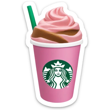 pink Starbucks cup with the name Ciannah on it in cursive sticker