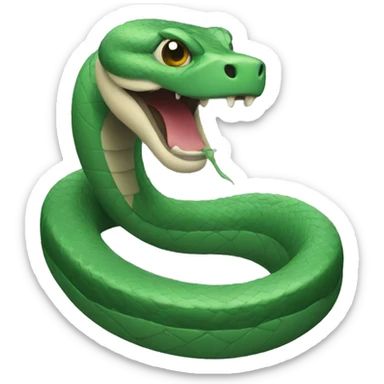 Snake sticker