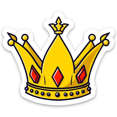 crown for premium tier sticker