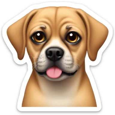 Puggle sticker