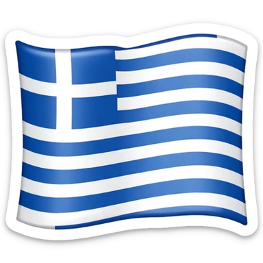GREECE FLAG sticker