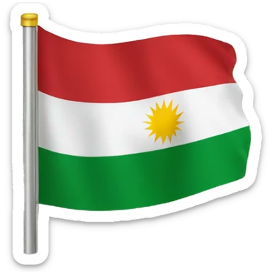 Kurdistan flag emoji sticker