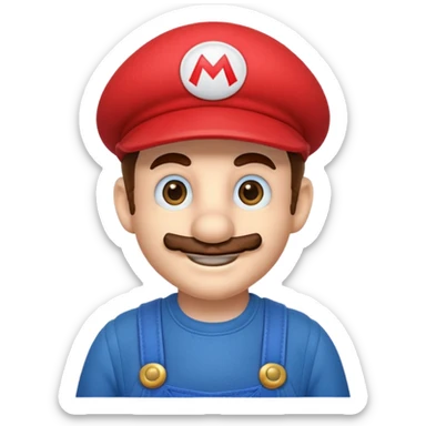 Súper Mario sticker