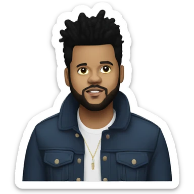 The Weeknd sticker