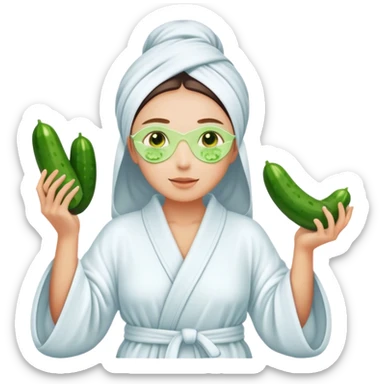 Self care spa sticker