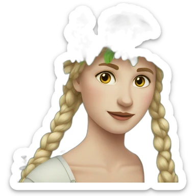 Swedish midsummer sticker