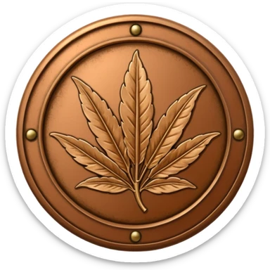  Badge of tobacco sticker