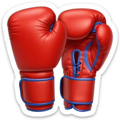 add boxing gloves sticker