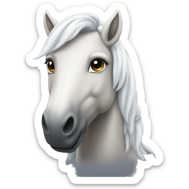 io cavalco un unicorno sticker