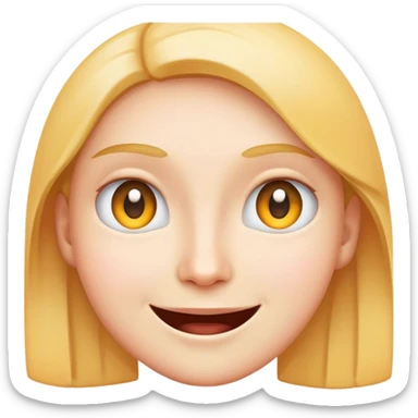 emoji eyes looking sideways smiling sticker