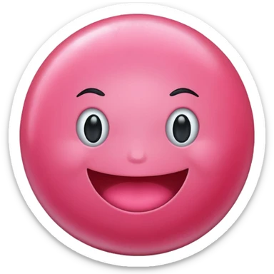 Watermelon bubble gum, faceless sticker