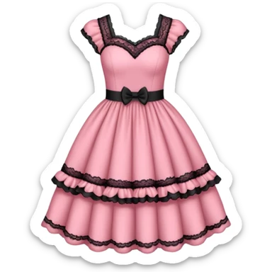 pink girly framed photo picture sticker