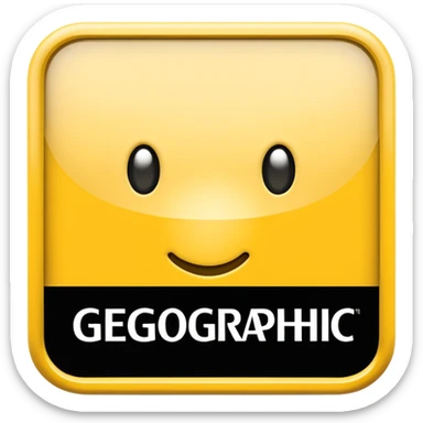 National Geographic logo sticker