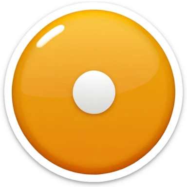 big minimal centered dot color #666687, 18px width and height sticker