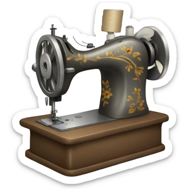 Sewing machine  sticker