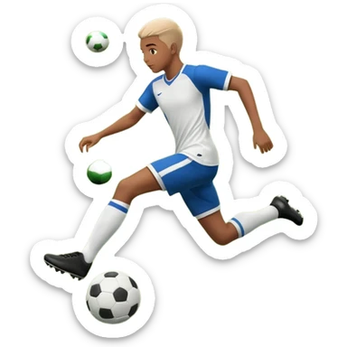 Futbol pase de balon sticker