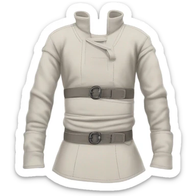 Straitjacket like in an asylum sticker
