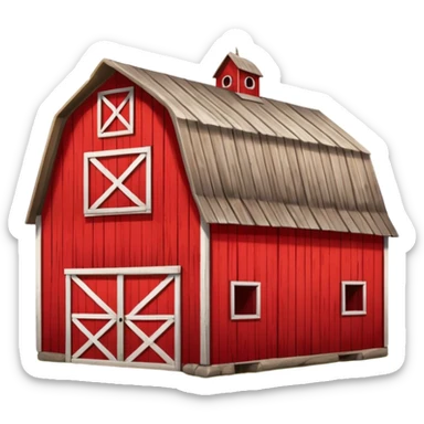 a farm barn sticker
