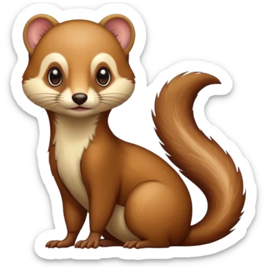 Weasel sticker