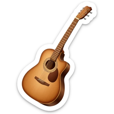 Guitar sticker