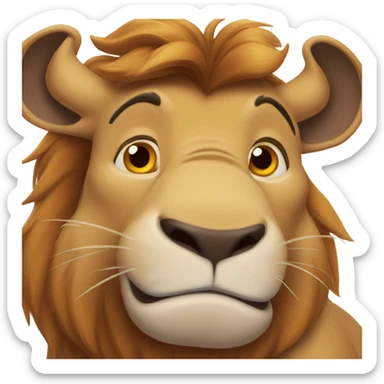 simba timão e pumba sticker