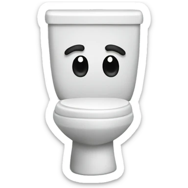 Toilet  sticker