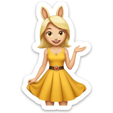 Looney Tunes female sticker