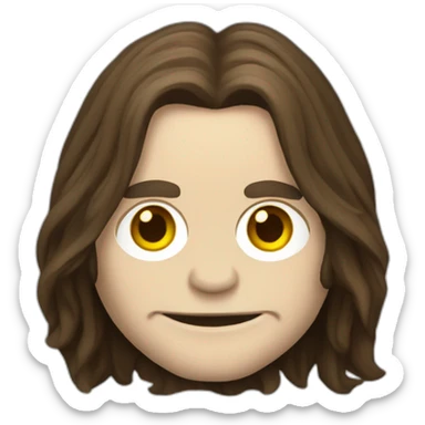 Ozzy Osborne sticker