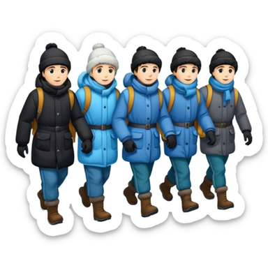 Order of the Great Siberian Ice March  sticker