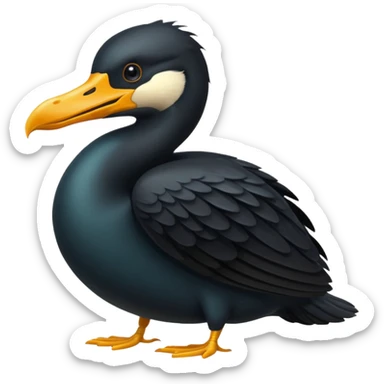 Cormorant sticker