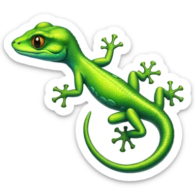 gecko  sticker