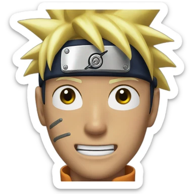 Emojis de Naruto sticker