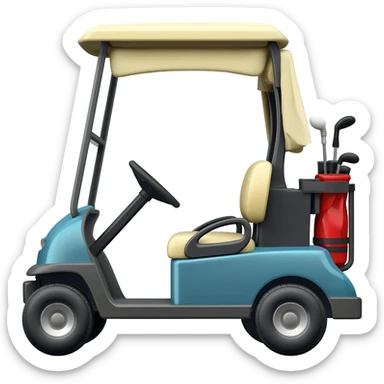 golf cart sticker