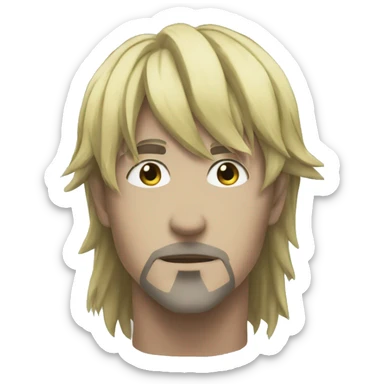 Torso character from the anime Vinland Saga.  sticker