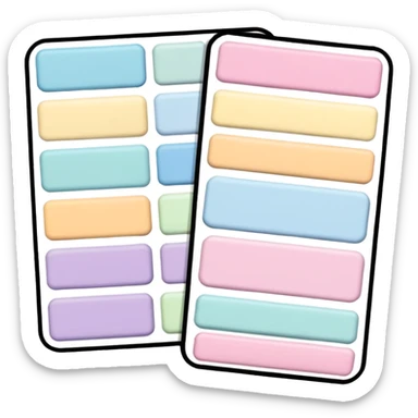 esesstic planner note stickers sticker