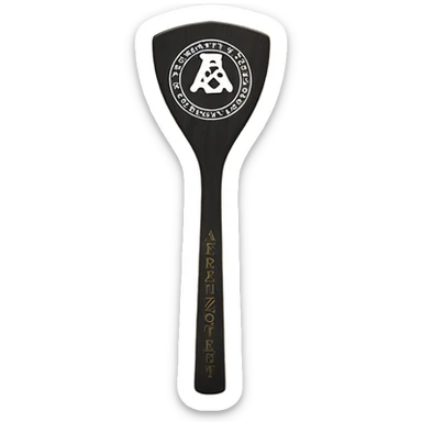 fraternity paddle sticker