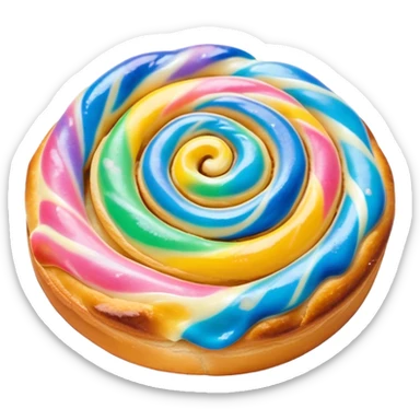 galaxy danish pastry sticker