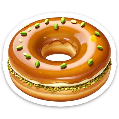 Donuts pistachios sticker