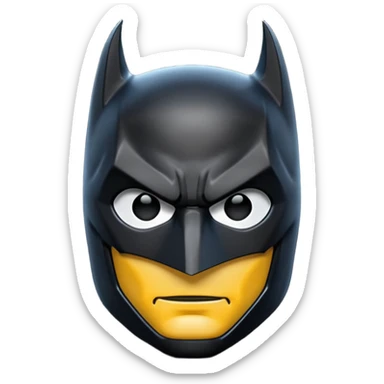 batman symbol sticker