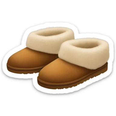UGG slippers  sticker