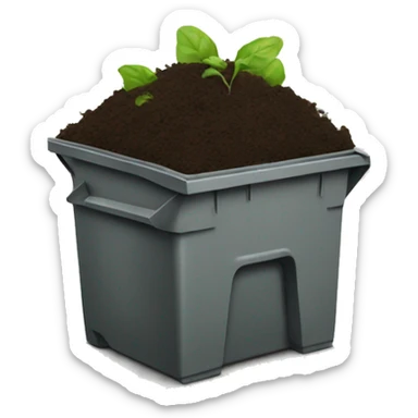 Compost sticker