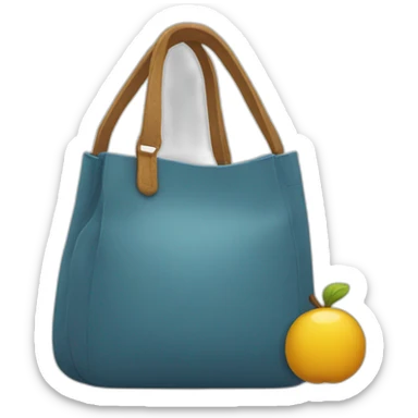 main qui tien un sac  sticker