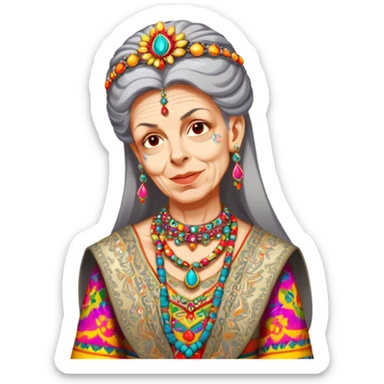 Vibrant Ceremonialist sticker