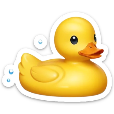 rubber ducky sticker
