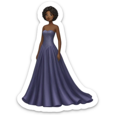 ains ooal gown sticker