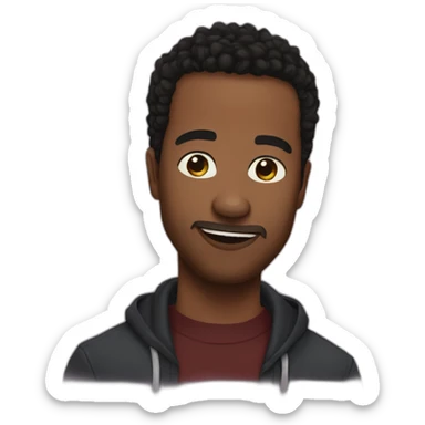 wes from htgawm sticker