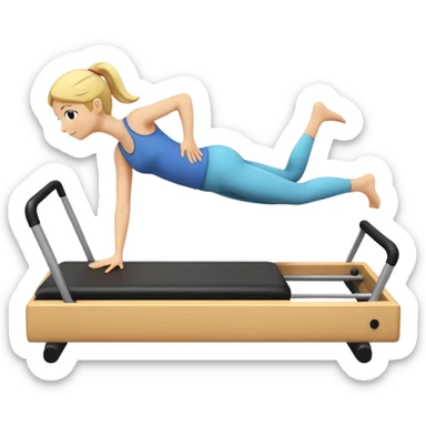 Reformer pilates emoji sticker