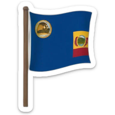 minnesota flag sticker