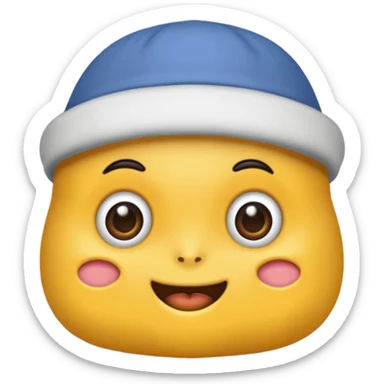 gorro panadero sticker