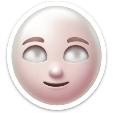 pearl light pink  sticker